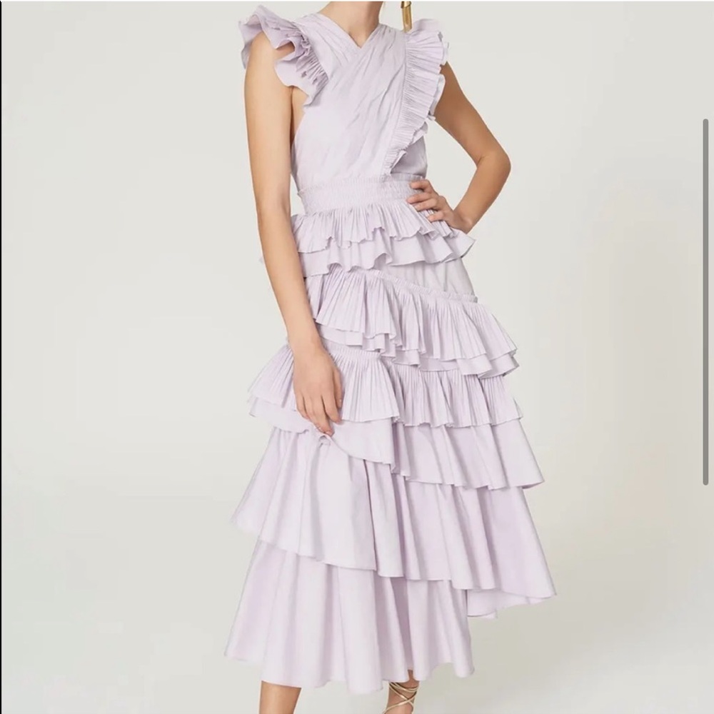 FINAL PRICEDROP! Ulla Johnson Aurore Dress Lavendar Size 8 NEW!